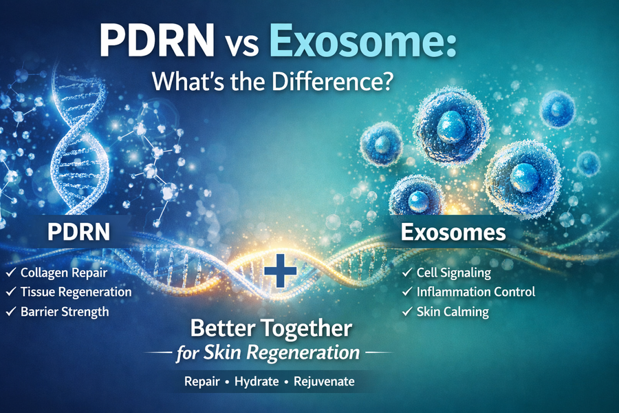 PDRN vs Exosome: What's the Difference and Which Is Better for Skin Regeneration?