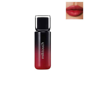 MILKTOUCH Black Peel Off Lip Tattoo - Long-Lasting Matte Waterproof Lip Tint in 03 Black Apple