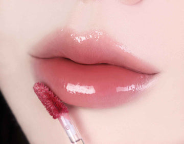 MILKTOUCH Jelly Lip Glow Tint - Hydrating Lip Gloss with Long-Lasting Moisture, Lip Stain, Lightweight, Radiant Shine, Perfect for Daily Use, Korean Glass Lip Oil (08 Rosy Breeze)