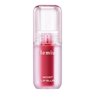 Lemiu Korean Vegan Lip Makeup - Moist Lip Blur & Lip Stain Tint (6 Colors) - 01 Up Tension