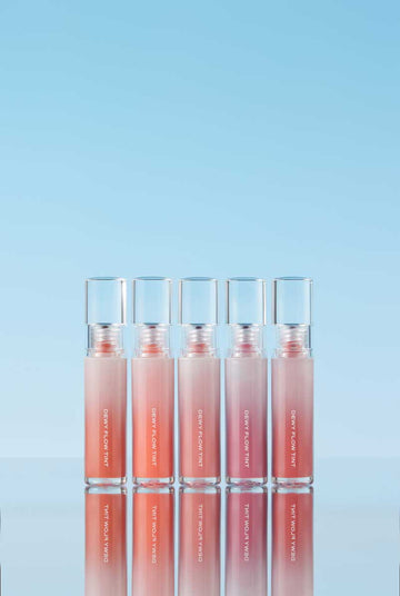 Lemiu Korean Lip Make up - Dewy Flow Vegan Moisture Tint ( 11 Colors) - 01.Peach Muhly