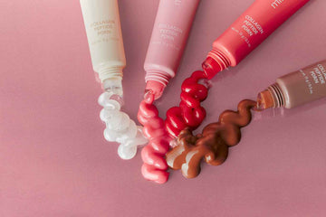 (W)Milktouch Vegan Glow Up Collagen Lip Balm–Hydrating Lip Care with Collagen for Dry Lips Repair(15g) 04.Caramel Pudding