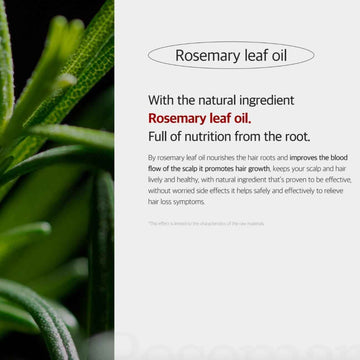 Lemetique Scalp Caffeine Tonic hair loss prevent with Caffeine, Rosemary leaf oil