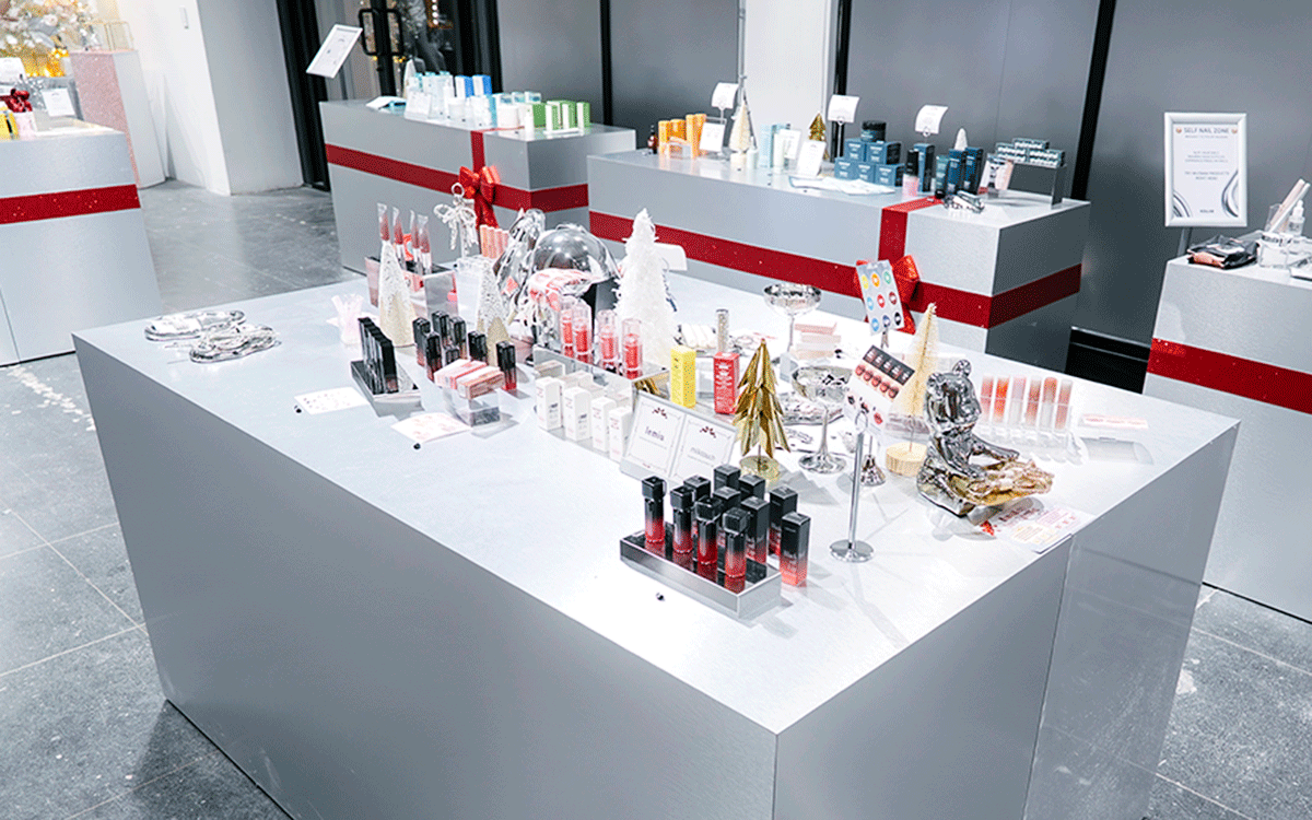 K-Beauty Christmas pop-up in L.A