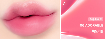 Lemiu- Korean Lip Make-up , Vegan Moist Lip Blur , Tint -06. Adorable