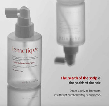 Lemetique Scalp Caffeine Tonic hair loss prevent with Caffeine, Rosemary leaf oil