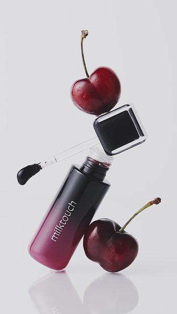 MILKTOUCH Black Cherry Lip Tattoo - Long-Lasting Matte Waterproof Lip Tint