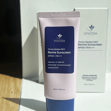 (W)Vivora Joseon RG3 Revive Sunscreen SPF50+ PA+++ (50ml) | Korean Sunscreen